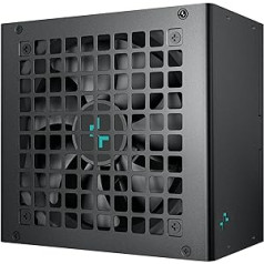 DeepCool PL750D Power Supply, 750W, ATX3.0 80 PLUS Bronze, 12V, 120mm Hydro Bearing Fan, Black