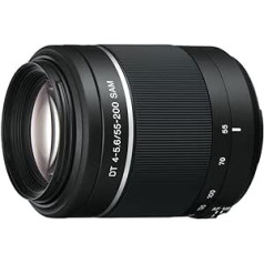 Sony AF DT 55-200mm F/4-5.6 SAM telefoto tālummaiņas objektīvs priekš Sony/Minolta