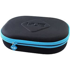 HUE Hard Case Carry Bag ar Zip HD Pro USB kameru, melna, ceļojumu soma