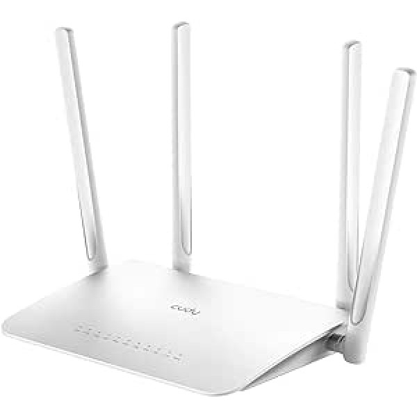 Cudy AC1200 Dual-Band Gigabit WLAN Mesh Router, 867Mbit/s 5GHz + 300Mbit/s 2,4GHz, 4 Gigabit LAN Port, VPN, WR1300