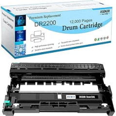 ASEKER suderinamas DR-2200 DR2200 būgnas, skirtas Brother HL-2130 HL-2132 HL-2135W HL-2240 HL-2240N HL-2250DN MHL-2270DW DCP-7055W DFCDW DCP-7060D7-70 7466 0N NN MFC-7860dw spausdintuvas