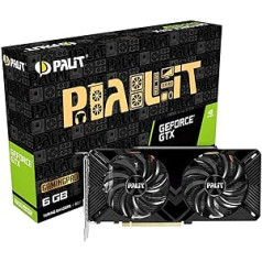 Palit GeForce GTX 1660 SUPER GamingPro 6GB GDDR6 Grafikkarte - DisplayPort/HDMI/DVI, NE6166SO18J9-1160A