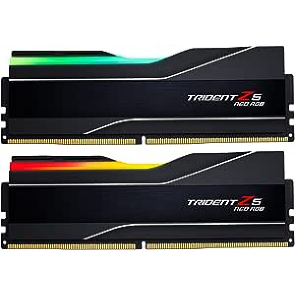 G.Skill Trident Z5 Neo RGB F5-6000J3038F16GX2-TZ5NR atmiņas modulis 32 GB 2 x 16 GB DDR5 6000 MHz