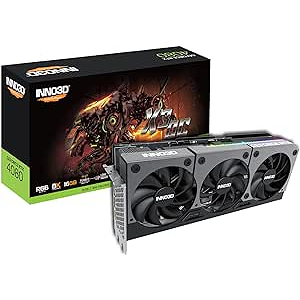 Inno3D GeForce RTX 4080 X3 OC 16GB GDDR6X - N40803-166XX-187049N