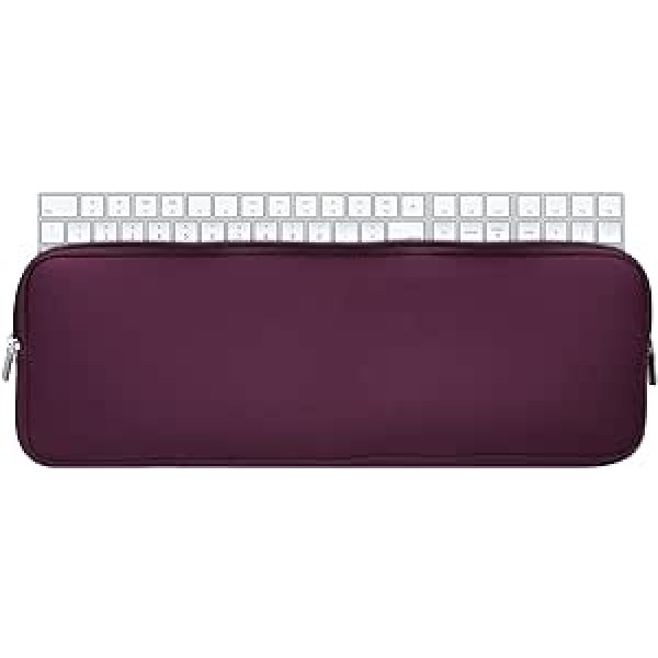 „kwmobile“ klaviatūros dėklas, suderinamas su „Apple Magic“ klaviatūra su skaitine klaviatūra – Apsauginis neopreno dėklas klaviatūrai – Neopreno dėklas klaviatūrai – „Blackberry“