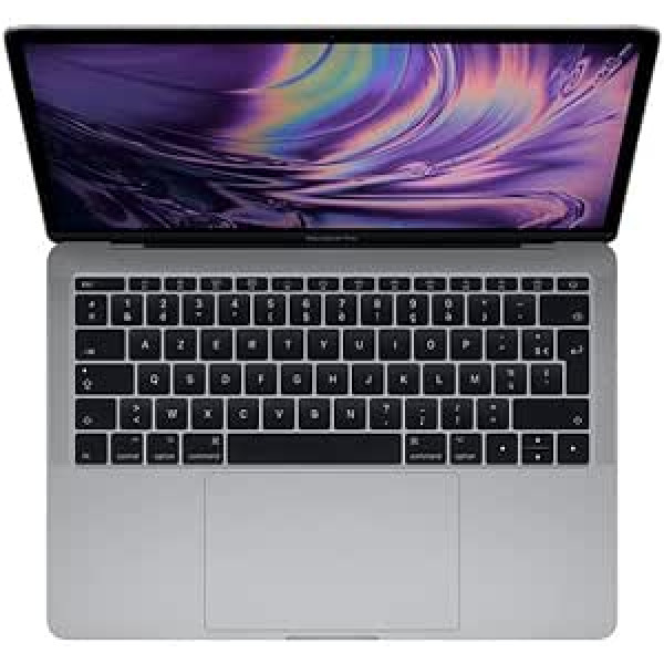 Apple MacBook Pro 13 Inc. 2017 — 2,3 GHz i5 — 8 GB RAM — 128 GB SSD — (MPXR2LL/A — 2017) — QWERTY — Silber — (Generalüberholt)