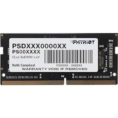 Patriot Signature Series DDR4 8GB (1 x 8GB) 2400MHz (PC4-19200) SODIMM Arbeitsspeicher