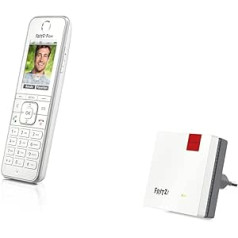 AVM FRITZ!Fon C6 DECT Comfort Phone & FRITZ!Repeater 600 International, WLAN N up to 600 Mbps (2.4 GHz)