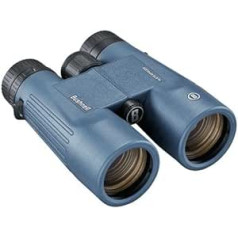 Bushnell Unisex Adult 150142R 10 x 42 mm Dark Blue Roof, WP/FP, Screw-On Eyecups, Box 6 L, Multi, 10 x 42 mm