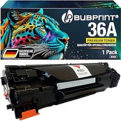 Bubprint toneris ir saderīgs ar Ersatz für CB436A HP36A HP 36A 36 A für Laserjet P1503 P 1505 P1505 P1505N P1506 M1120MFP M1120 M1500 MFP M1522N Schwarz M15