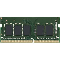 Kingston zīmola atmiņa 16 GB DDR4 3200 MHz viena ranga ECC SODIMM — KTD-PN432ES8/16G servera atmiņa