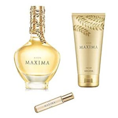 Avoncompany „Avon“ kvepalų rinkinys 3 vienetų „Maxima“ kvepalų vandens 50 ml purškiamas kišenėje 10 ml ir kūno losjonas 150 ml viliojantis aromatas moterims