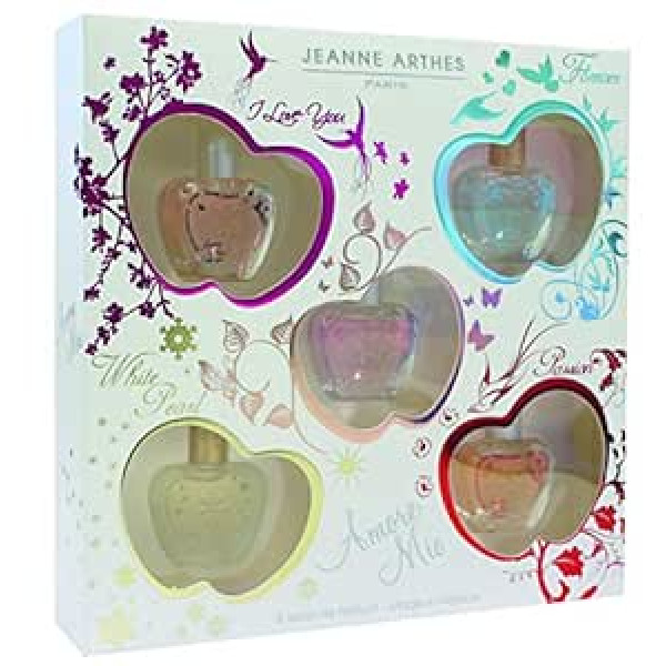 Jeanne Arthes Amore Mio Miniature Eau de Parfum 7 мл Подарочный набор из 5 предметов