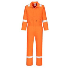 Portwest Iona Baumwoll Overall, Größe: XXL, Krāsa: Orange, C814ORRXXL