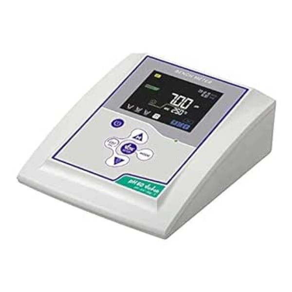 neoLab 4-3103 XS pH 60 Vio pilns laboratorijas komplekts ietver pH elektrodu 201T ar temperatūras sensoru iekštelpām un BNC, 45 mm x 160 mm x 140 mm, pelēks/balts