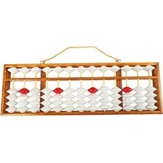 Abacus Abacus Matematinis mokytojų skaičiuotuvas Kabantis Abakasas Mokymo abakas 58 x 19 cm mokytojams