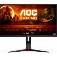 AOC Gaming U28G2XU2 BK Monitors