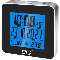 LTC LXSTP04C Alarm Clock with Radio and Thermometer