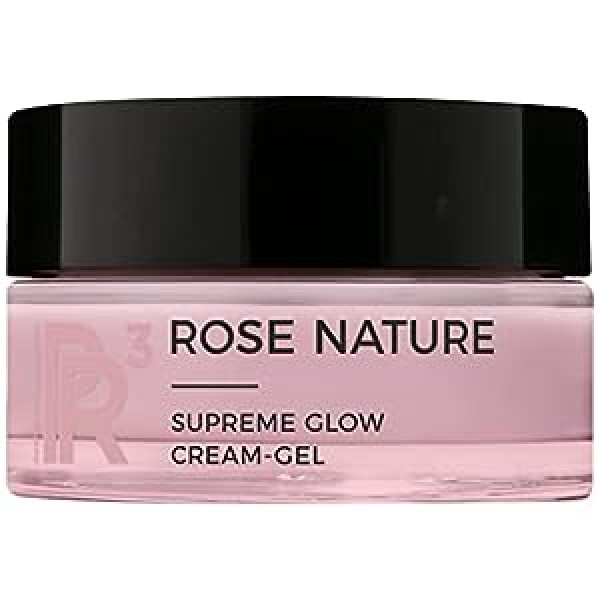 Annemarie Börlind ANNEMARIE BÖRLIND Rose Nature System Digital De-Stress Supreme Glow Cream Gel (50 ml) - padara ādu mirdzošu un svaigu izskatu, samazina zilās gaismas ietekmi, vegāns