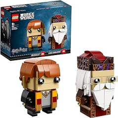 LEGO BrickHeadz Rons Vīzlijs un Albuss Dumbldors 41621 Bauset