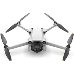 DJI Mini 3 Pro (без пульта дистанционного управления), легкий складной дрон с камерой, видео 4K/60 кадров в секунду, 48 МП, время полета 34 минуты, объез