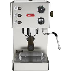 LELIT Victoria PL91T Prosumer Coffee Maker with LCC Display for Parameter Control, Silver