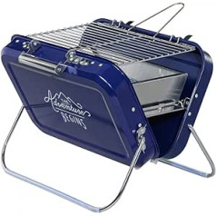 Gentlemen's Hardware GEN253 Tragbarer Grill, zils, 32 x 31,5 x 40 cm