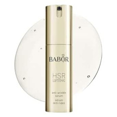 BABOR HSR LIFTING pretgrumbu serums, pretnovecošanās serums jebkurai ādai, pret grumbām, ar hialuronskābi un pantenolu, ar tūlītēju efektu, 1 x 30 ml