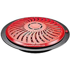 Elektrinis degiklis Fire Bowl su 2 šilumos nustatymais, galia 400/900 W, Kabelio ilgis: 2 m, Įtampa: 230 V, 50 Hz, Matmenys: Ø370 x 95 mm, Elektrinis keptuvė.