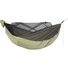 AMAZONAS Hammock Ultra-Light Mosquito Traveller Quilted XXL Approx. 1.15 kg Approx. 305 x 160 cm Pack Size 40 x 19 cm up to 200 kg Recommended from 1.90 m