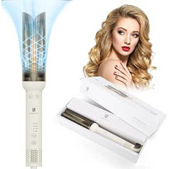 webbeauty Automatischer Lockenstab, Auto Curling Iron mit Innovativem Kaltluftsystem und Verbrühungsschutzgehäuse, 180°C-230°C, Keramikbeschichtung