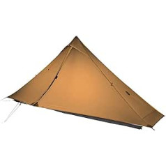 3F UL Gear Lanshan PRO Ultralight Tent for Camping, Tent 1 Person or 2 Person 3/4 Seasons Waterproof Professional Hiking Tent 20D Professional Camping Tent