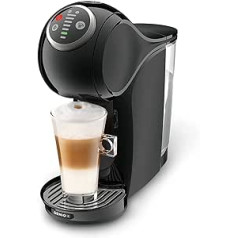 De'Longhi Nescafe Dolce Gusto, Genio S PlusEDG315.B, kapsulu kafijas automāts, espresso, kapučīno, latte un citi, 0,8 l, melns