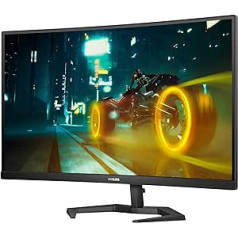 Philips Evnia 27M1C3200VL — 27-дюймовый изогнутый игровой монитор Full HD, MPRT 1 мс, 165 Гц, FreeSync Premium (1920 x 1080, DisplayPort, HDMI), черный