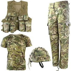 Kombat UK Kids' Army Kit - BTP, No1, daudzkrāsains