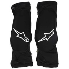 Alpinestars Herren Paragon Plus Knieschützer, Schwarz/Weiß, Größe XXL