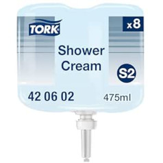 Мини-жидкое мыло Tork для волос и тела — 420602 Гель для душа и шампунь 2-в-1 для систем дозаторов S2 — премиум-качество, со свежим ароматом, унисек