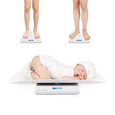 Digitālie bērnu svari 50 g līdz 100 kg | Bērnu svari | Zīdaiņu svari | Zīdaiņu svari | Barošanas svari Baby - ar turēšanas funkciju un noņemamu stiprinājumu