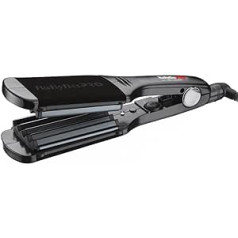 Babyliss Pro BAB2512EPCE titano krepinis lygintuvas su plačiomis kaitvietėmis, 60 mm