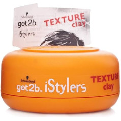 Schwarzkopf 6 x Got2B iStylers iStylers tekstūras māls 75ml no istylers