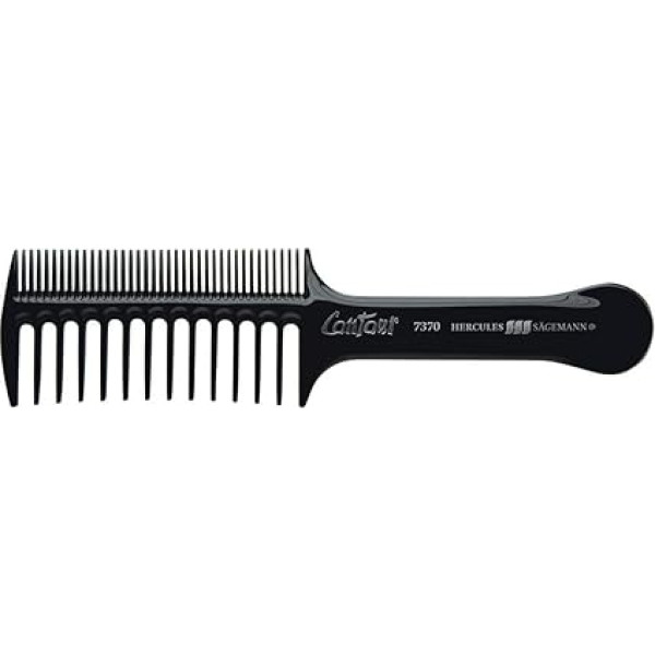 Hercules Sägemann 7370 Contour TWO in ONE Grip / Highlight Comb 8,5 Inches 51 g