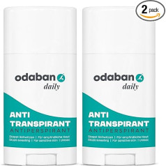 Generisch HYDONIS by Odaban Antiperspirant Dezodorants-stiķis, 2 gab., 2 x 60 g, dezodorants pret svīšanu, baro ādu, maigs, universāls aromāts, piemērots jutīgai ādai un daudzām ķermeņa zonām.