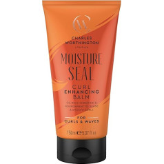 Charles Worthington Moisture Seal Curl Enhancing Balm, Curl Defining Products, Curl Cream, Curly Hair Products, Curl Defining Cream, 150 ml