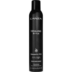 L’anza L'ANZA Healing Style Dramatic F/X matu laka ar spēcīgu fiksācijas efektu (350 ml), novērš sprogas, baro un atjauno matu struktūru matu veidošanas laikā, ar UV un karstuma aizsardzību, kondicionieris matu laka