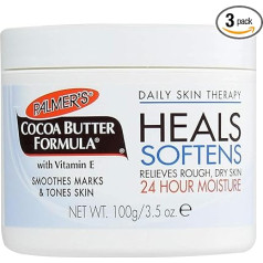 Palmer's Palmers Cocoa Butter Jar W/Vit E 3,5 oz (3 iepakojums) līdz