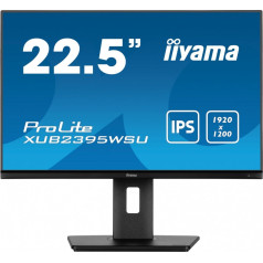 Monitors 22,5 collu xub2395wsu-b5 ips,pivot,1920x1200,dp,hdmi,vga,16:10,2xusb,2x2w,freesync,has(150mm)