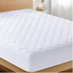 Utopia Bedding stepēts matrača pārvalks (queen-size), matrača pārvalks izstiepjams līdz 40,6 cm augstumam