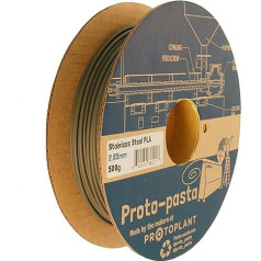 Proto-Pasta SSP12805Proto-Pasta kompozītmateriāls no nerūsējošā tērauda PLA 2.85mm 500g