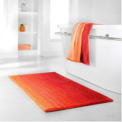 Dyckhoff 0928529500 Colori-Quality 1500 g/m², 1 vannas paklājs 70 x 120 cm, 100% organiskā kokvilna, sarkans