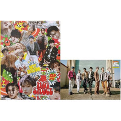 NCT Dream Hot Sauce [Photo Book Ver.] The 1st Album (Chilling Version) CD+Posters+Fotogrāmata+Pastkaršu grāmata+Salocīts plakāts (iepakojumā)+Līmplāksne+Pateicības+Fotokarte+(Papildus 5 NCT fotokartītes)